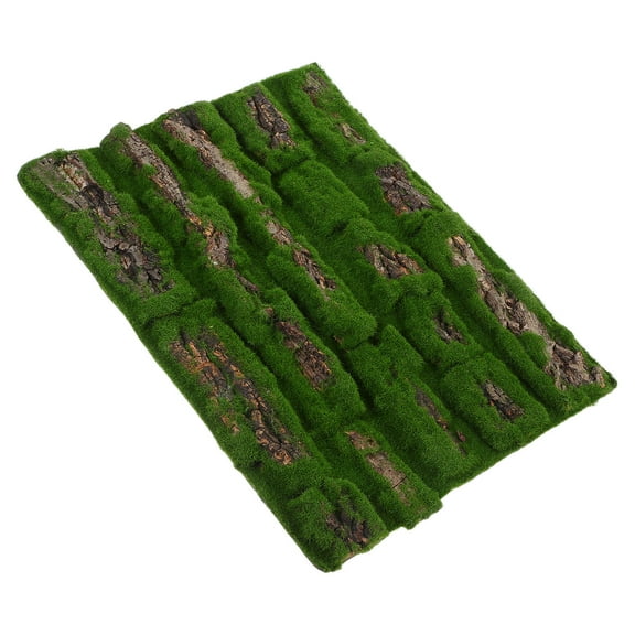 WEUVEB Faux Moss Sheet for Reptile Terrarium Background, Realistic Texture, Natural Look, and Easy to Clean