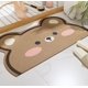 thumbnail image 2 of Alfombra de baño Moe Jiji-Oso Forma Animal Alfombra Antideslizante para baño 50 * 80 cm, 2 of 4