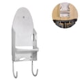 thumbnail image 2 of Soporte de pared para tabla de planchar con 2 ganchos, PBT, para guardar varias tablas de planchar y planchas, 13,3 x 29,4 cm, 2 of 7