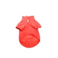 thumbnail image 2 of Flmtop Pet Shirt Lapel Design Sweat-absorbent Solid Color Dog Two-legged T-shirt for Summer Red, 2 of 9