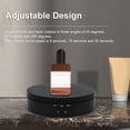 thumbnail image 3 of Rotating Display Stand, 360 Degree Motorized Rotating Turntable Display Stand, with Remote Control, USB or Battery Power Supply, 22lbs Load, for Photography, 3 of 8