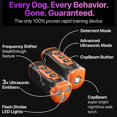 thumbnail image 4 of Dog Bark Deterrent Devices W/ 3x Sonic Emitters -50ft | Barks No More Dog Training Tool Bark Buddy Anti Bark Device For Dogs |best Behavior Aid - Bark, 4 of 5