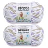 2-Pack - Bernat Baby Blanket Yarn - Little Lilac Dove Print