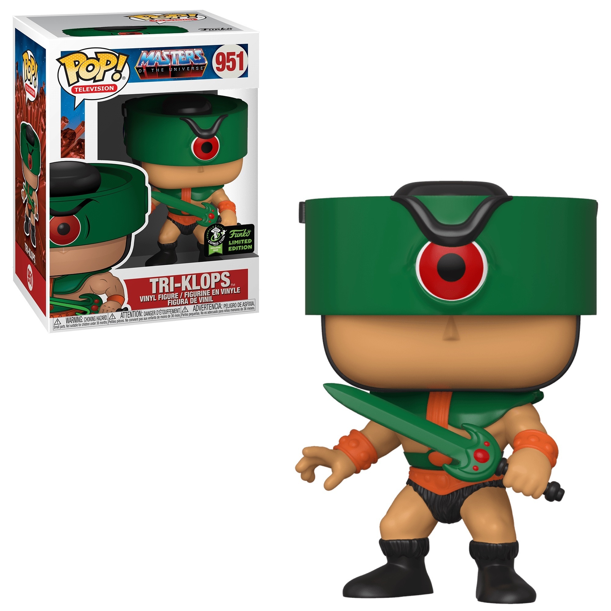 Funko POP! Pez Tri-Klops - Masters Of The Universe ECCC 2020