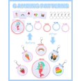 thumbnail image 4 of Kit de punto de cruz Pllieay para niños de 7 a 13 años con instrucciones, 6 unidades, 4 of 7