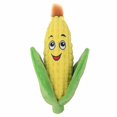 thumbnail image 1 of Fun and Cute Plush Stuffed Vegetable Dog Toy Squeaky Eggplant Corn Pet Toy, 1 of 5