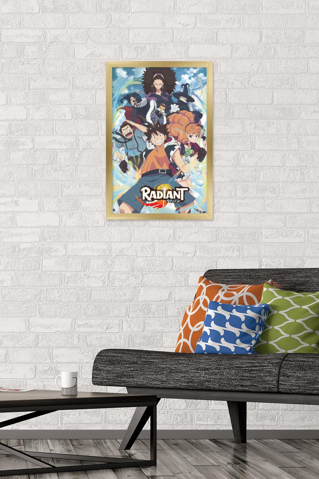 Radiant - Group Wall Poster, 14.725" x 22.375", Framed