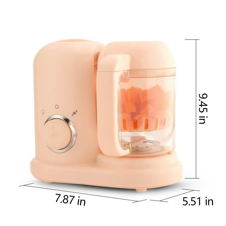 Wovilon Kitchen Small Appliances Baby Food Maker, Puree Food  Processor,Steam Cook And Mixer, Warmer Machine , All-In-One Auto Cooking,  Auto Cooking Grinding 