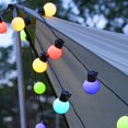 thumbnail image 1 of LSLJS 16.4Ft, 20 Lights, Outdoor Camping Ambient Lights, Large Orb String Lights, Led Colored Lights, Tent Decorative Lights Camping Plug-in, Camping Light, 1 of 6