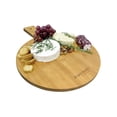 thumbnail image 1 of JS Gourmet - Planche à Fromage Ronde, en Bambou, 1 of 2