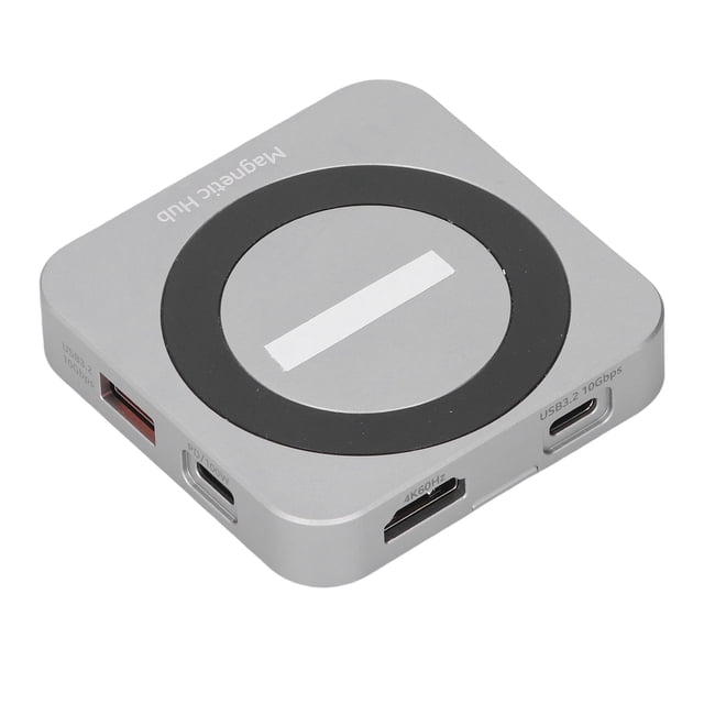 Magnetic SSD Enclosure, 2TB Expansion for NVMe Magnetic SSD Enclosure 4K 60Hz Video Output for Study Work Life