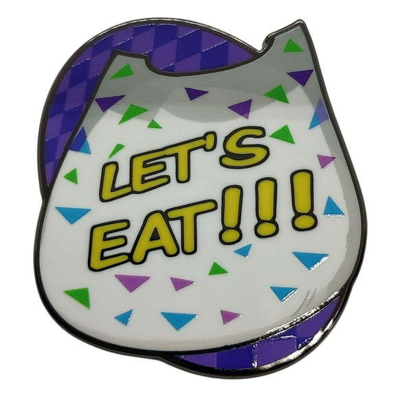 Five Nights at Freddy's Let's Eat Metal Pin (No Packaging)