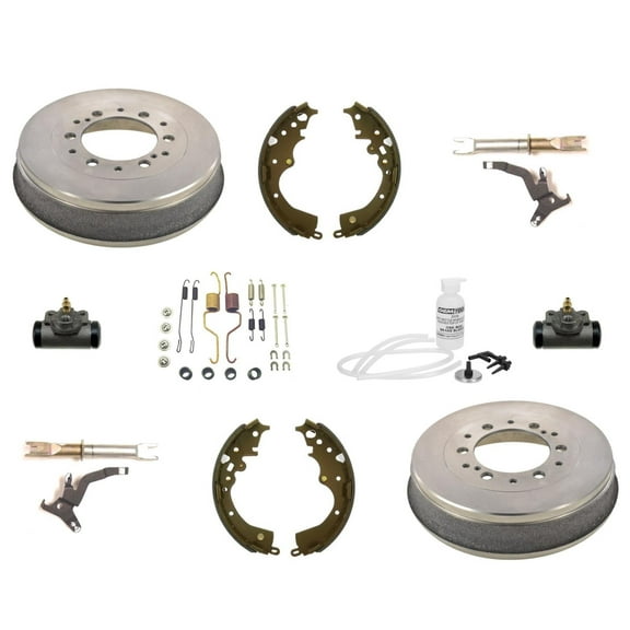 For 2005-2019 Toyota Tacoma 4x4 4 Wheel Drive 6 Stud Drums Shoes Cylinders 9pc