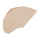 thumbnail image 1 of 40 Piezas/Bolsa Papel Filtro Café Cónico, Papel Pulpa Desechable Sin Blanquear Con Forma De Cono Para De Goteo, Papel Cono Para Gotero Café Vertido, Accesorios, 1 of 7