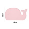 thumbnail image 2 of Alfombrilla de alimentación para gatos, alfombrilla impermeable de silicona para comida de cachorros con borde elevado MFZFUKR BST3008246-2, 2 of 6