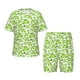 thumbnail image 1 of Fotbe Cute Frogs Pijama Estampada de 2 Piezas para Niños – Ropa de Dormir de Manga Corta Cómoda para Niños y Niñas, Camiseta y Shorts de Algodón-3X-Large, 1 of 6