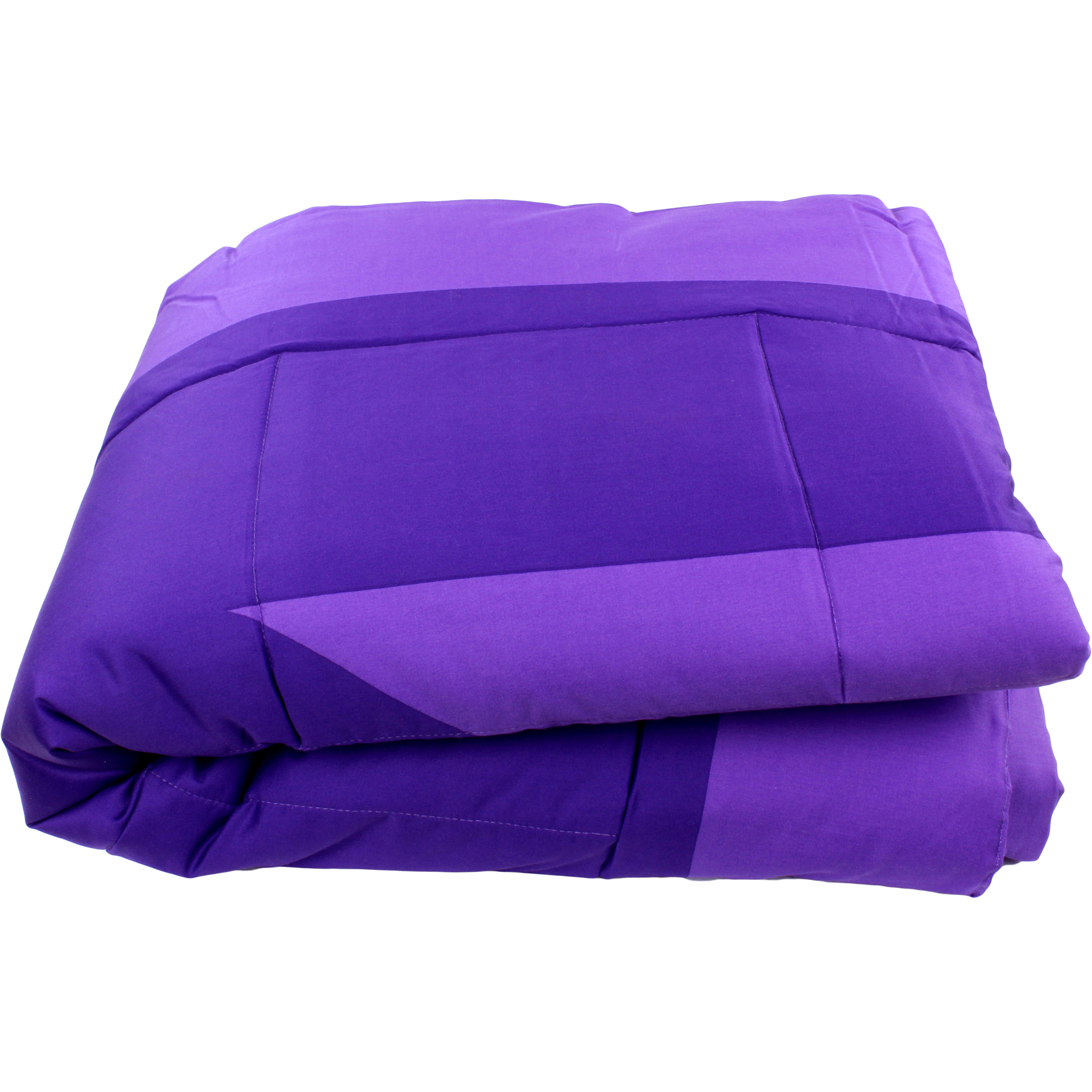 Kansas State Wildcats 3 Pc Reversible Cotton Comforter Set, 1 Comforter, 2 Shams, King