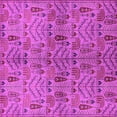 thumbnail image 1 of Ahgly Company Indoor Square Oriental Pink Industrial Area Rugs, 8' Square, 1 of 4