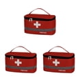 thumbnail image 1 of Injueey Bolsa de botiquín de primeros auxilios Bolsas de medicina a prueba de agua Caja médica de ahorro de espacio Camping Deporte al aire Type1 NO1, 1 of 6