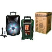 MR DJ DJ12BAT+ 12 Portable Bluetooth Speaker