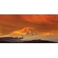 thumbnail image 2 of Leahy, Ike 24x14 White Modern Wood Framed Museum Art Print Titled - Mt. Hood XXXII, 2 of 4
