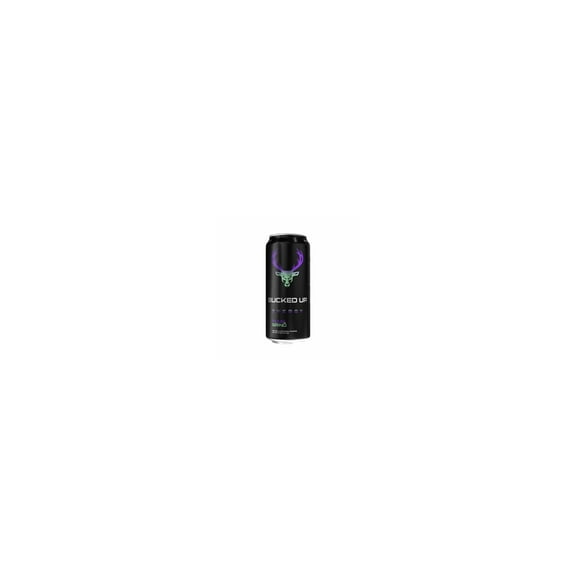 Bucked Up 3021223 Energy Drink, Breezy Blast, 16 oz. - Quantity 12