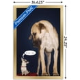 thumbnail image 3 of Dogs - Screw You Wall Poster, 14.725" x 22.375", Framed, 3 of 3