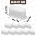 thumbnail image 2 of wqlpp-10 Pcs Filtre de Machine à Expresso de Remplacement pour Delonghi, Filtre à Eau de Cafetière à Adsorption Super Forte Compatible avec Accessoires Delonghi, 2 of 4