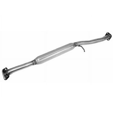Exhaust Resonator and Line Assembly - Compatible with 2006 - 2008 Subaru Forester 2.5L H4 Naturally Aspirated 2007