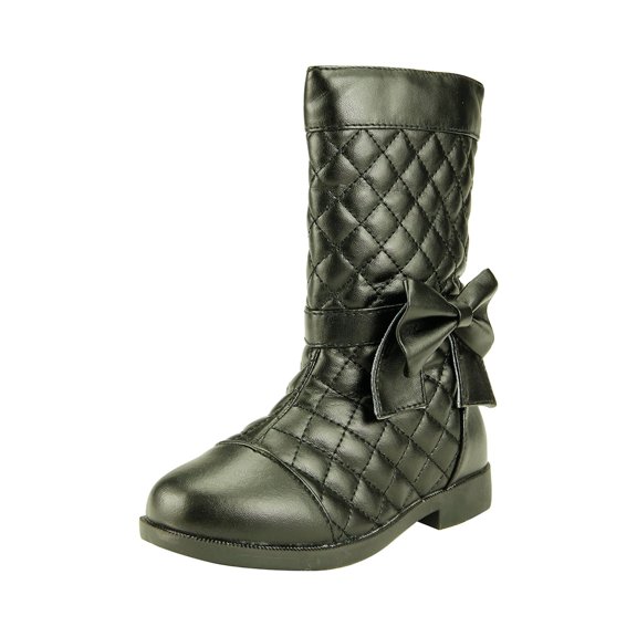 The Doll Maker TALL QUILTED BOOT-TD173017A-7