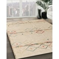 thumbnail image 2 of Ahgly Company Indoor Square Abstract Brown Solid Area Rugs, 3' Square, 2 of 6