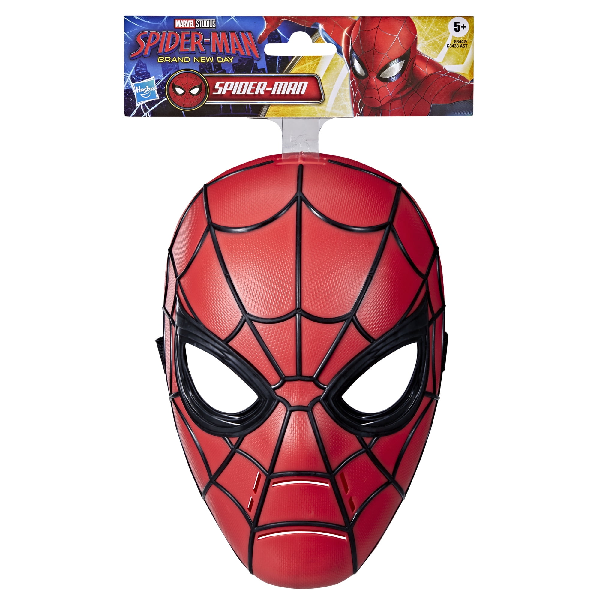 Spider-Man Marvel Studios Brand New Day Costume Mask, Super Hero Toys for Kids, 5+
