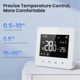 thumbnail image 3 of Tuya WiFi Intelligent Constant Temperature Controller LED Display Adjustable Temperature Controller Compact Size Water Gas Boiler Temperature Controller Compatible with, 3 of 7