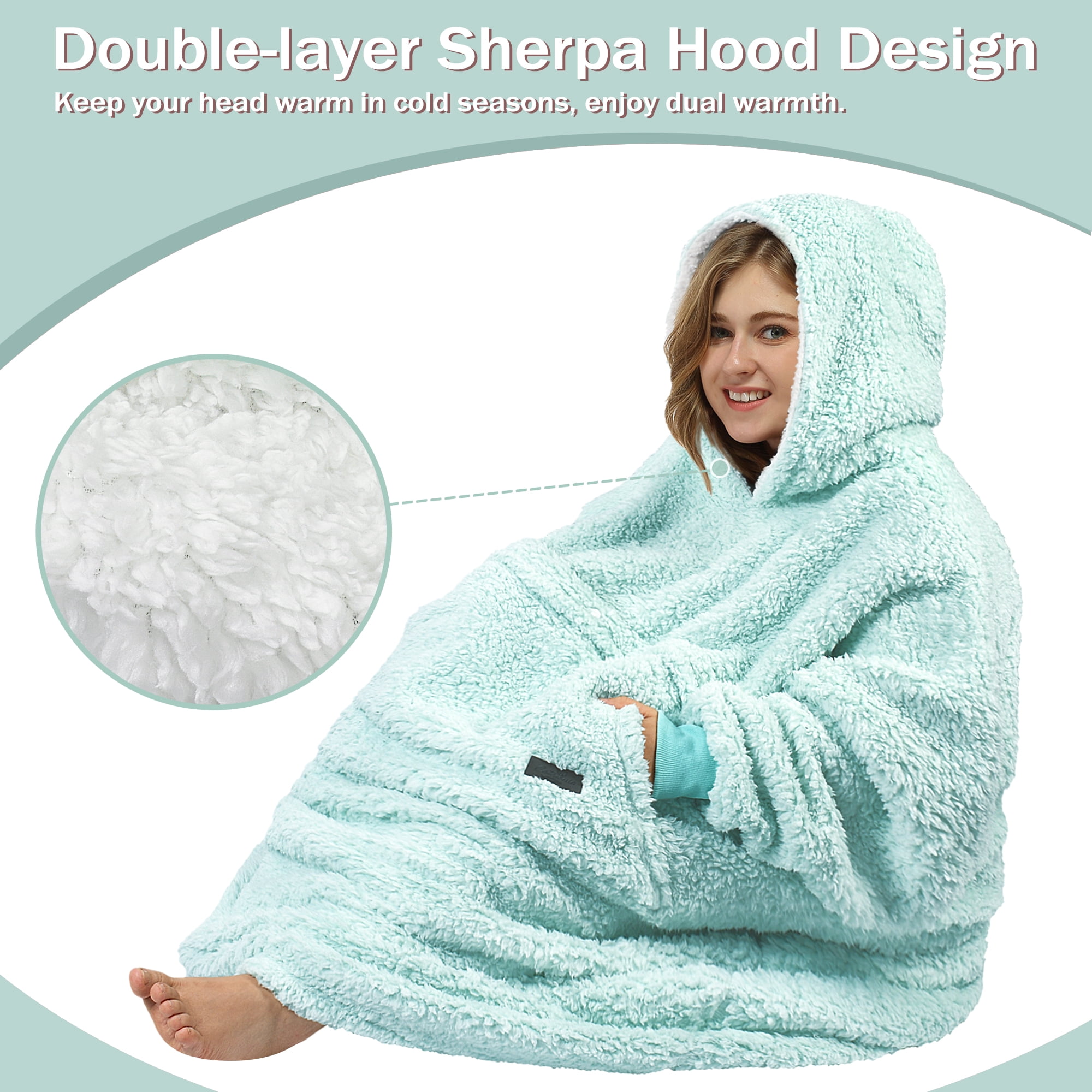 Catalonia Oversized Hoodie for Women Men, Big Hoodie Blanket, Ultra Long Wearable Blanket, Full Body Giant Hooded Blanket, Gift for Women Girlfriend