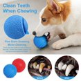 thumbnail image 2 of Juguete de pelota para perros, pelota que rebota para perros, juguete interactivo para perros, pelota indestructible para perros, dientes de limpieza de perros de juguete de caucho natural, para cachorros MFZFUKR ZYY-0378, 2 of 5