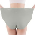 thumbnail image 5 of beishanbush Women Clearance Women'S Panties Under $5 Women's Solid Color High Waist Belly Plus Size Loose Comfortable Cotton High Stretch Casual Underwear, 5 of 7