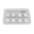 thumbnail image 1 of Metal Ice Cubes, Stainless Steel Ice Cubes Mirror Gloss  Dge Grinding Long Lasting Cold With Clip For Drinks, 1 of 8