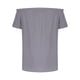 thumbnail image 5 of Sudadera de lactancia,Blusa con hombros descubiertos, manga corta, plisada, tejido de poliéster suave, camisa informal de verano para mujer, sopatenor, 5 of 8