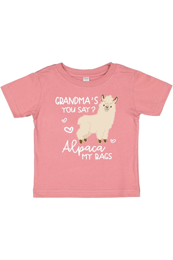 Grandma's You Say Alpaca My Bags Boys or Girls Baby T-Shirt