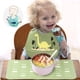 thumbnail image 5 of Juego de 3 baberos de silicona, impermeables, con recogedor de migas, fáciles de lavar, supersuaves y reutilizables para niños pequeños., 5 of 5