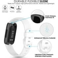 thumbnail image 3 of MYKOMI Watchbands Compatible with Fitbit Inspire 3 Smartwatch Band Quick Release Replacement Wristband Strap Bracelet Silicone Accessory for Women Men S/L Size, 3 of 7