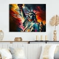 thumbnail image 2 of Designart New York Views At Sunset II Canvas Wall Art, 2 of 5