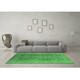 thumbnail image 3 of Ahgly Company Indoor Rectangle Oriental Emerald Green Industrial Area Rugs, 3' x 5', 3 of 4