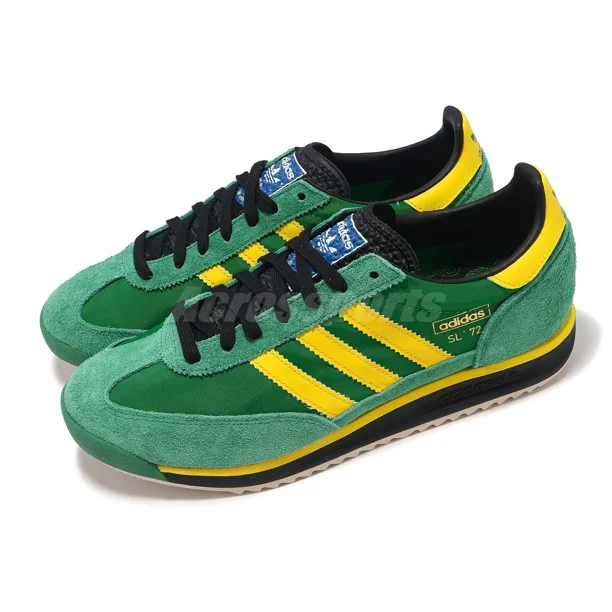 Ad-id-as Originals SL 72 RS Green Yellow Men LfieStyle Casual Shoes Sneaker IG2133