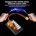 thumbnail image 4 of Lipo Battery Parallel Charging Board, 4.0mm Plug Balanced Battery Charger Board  for Imax B6 B6AC, 4 of 7