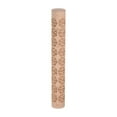 thumbnail image 4 of Paokuoon Clay Texture Clear Texture Wooden Rolling Pin Food Grade Slab Printing Handmade Pottery Clay Stamp Leaves Snowflake Water Ripple Pattern, 4 of 8
