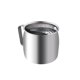 thumbnail image 1 of Tazas de Acero Inoxidable 304 Taza de Té de Diseño de Media Luna con Separador de Escoria, Taza de Filtro Verde de Alto Valor para la Cerveza, Manija Ergonómica Laminada de Labio de 4.92x3.35x3.35In, 1 of 8
