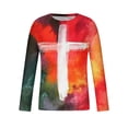 thumbnail image 4 of Wavsuf Mens Sweatshirts Graphic Multicolor Blouse Tops Size 5XL, 4 of 5