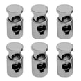 thumbnail image 1 of 2x 6pcs Aleación de Zinc de Aleación Del Cilindro Del Cilindro de Del de Toggle de D SM SunniMix Tapón de cerraduras de cordón de barril, 1 of 8