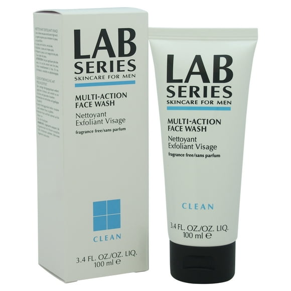 Multi- Action Face Wash by Lab Series for Men - 3.4 oz Face Wash
